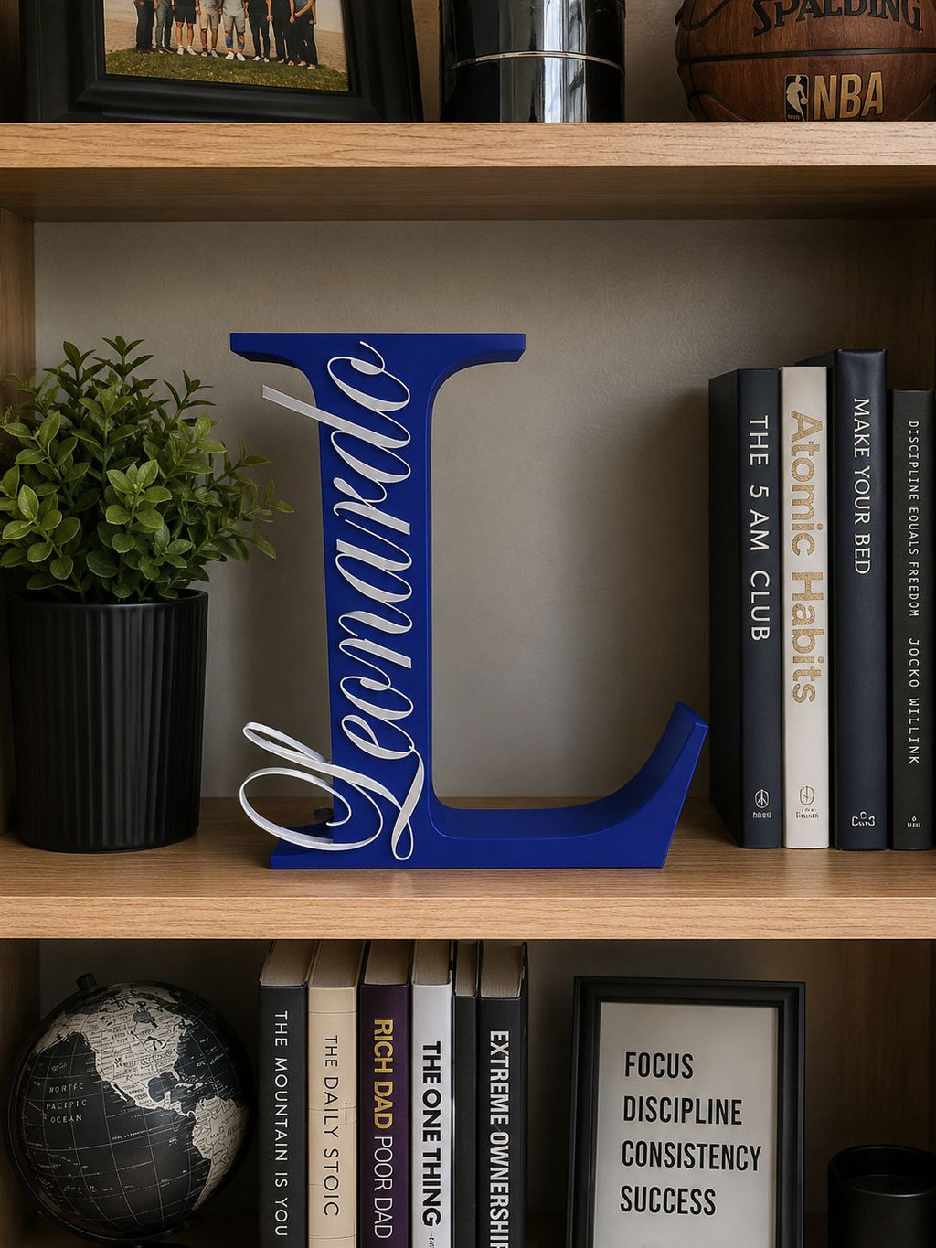 Personalised 3D Printed Initial with Name