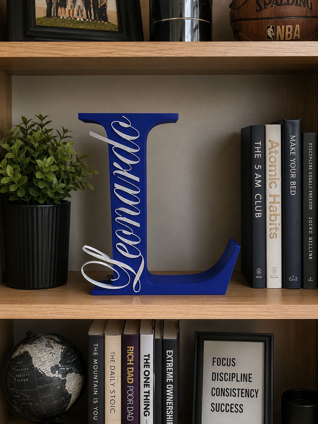 Personalised 3D Printed Initial with Name