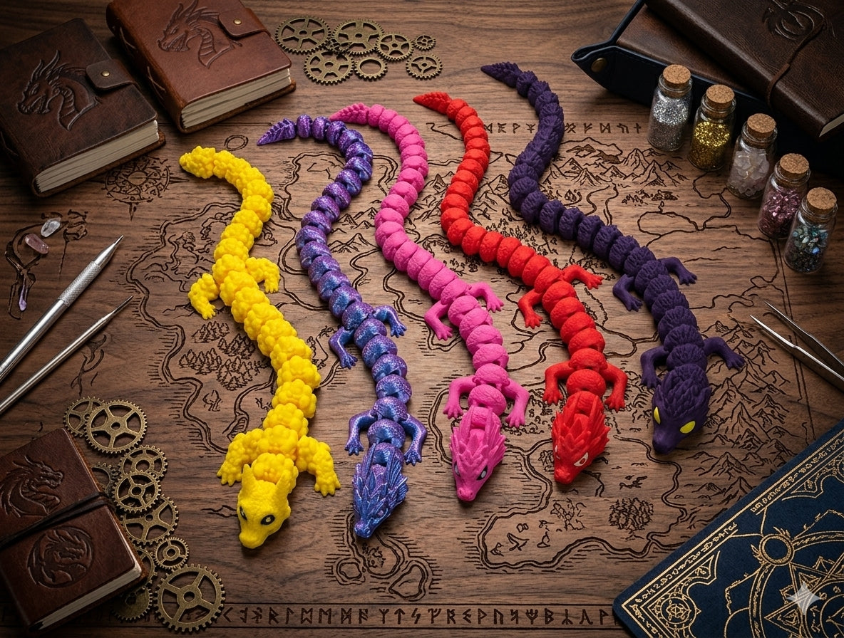 Articulated Dragon Snakes