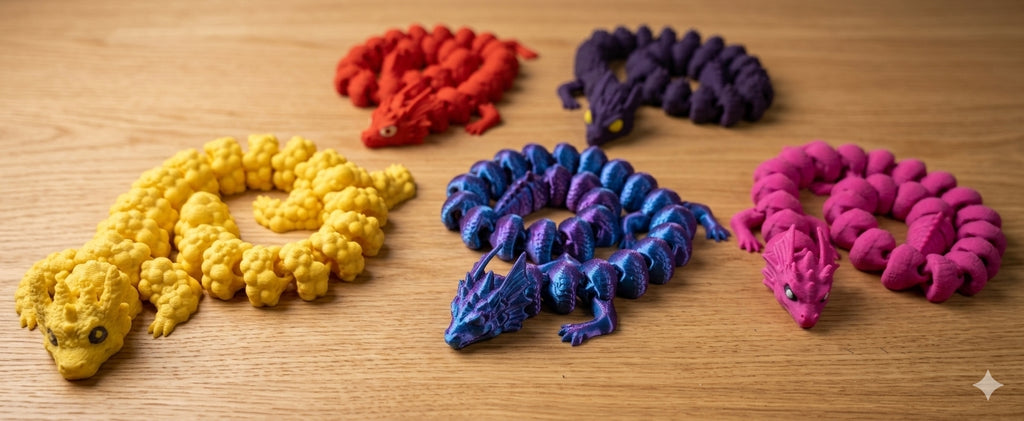 5 piece Dragon Snake Box