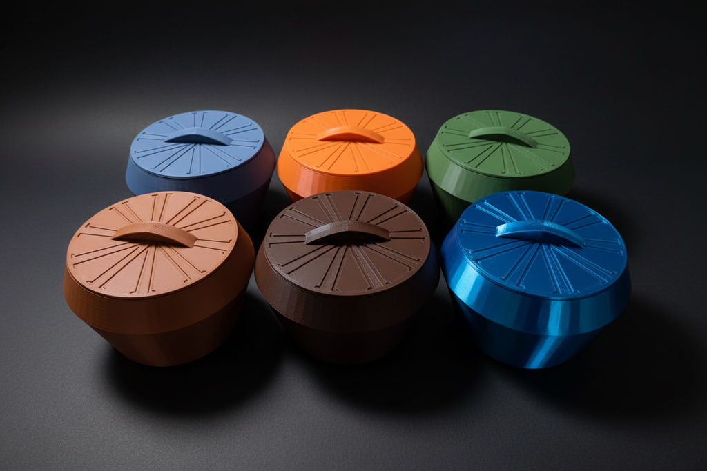 Nut Bowls - 3 Front 3 Back